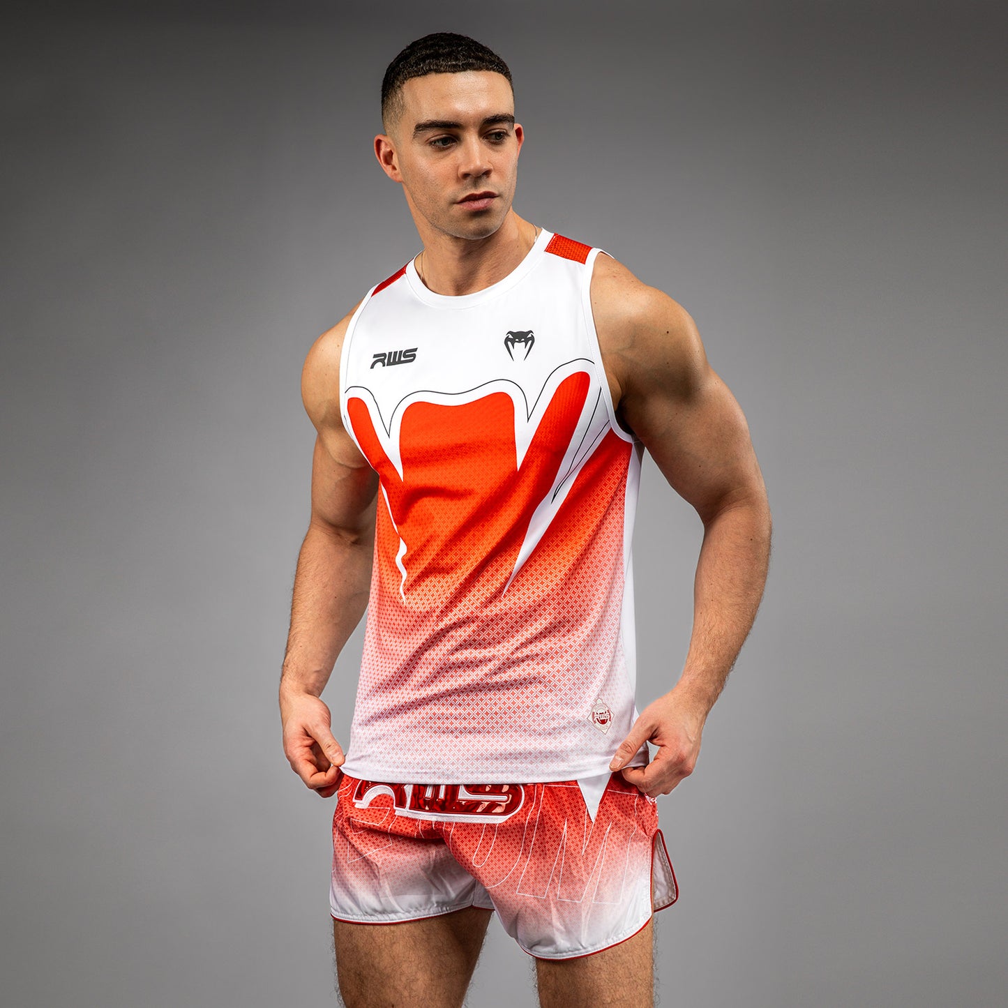 Venum x RWS 2.0 男士 Dry-Tech背心 – 白色/红色