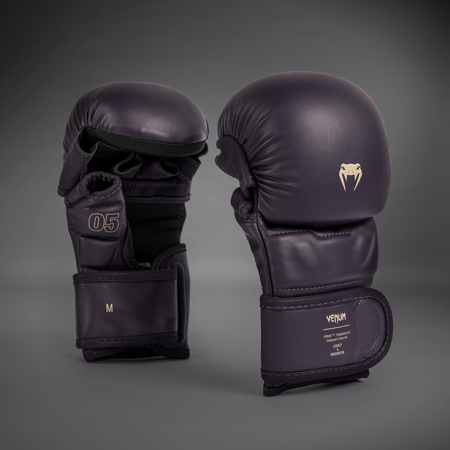 Venum Impact Evo MMA实战手套 – 深紫色