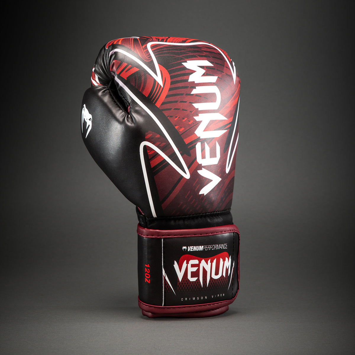 Venum Crimson Viper 2.0 Impact 拳击手套 - 黑色/红色