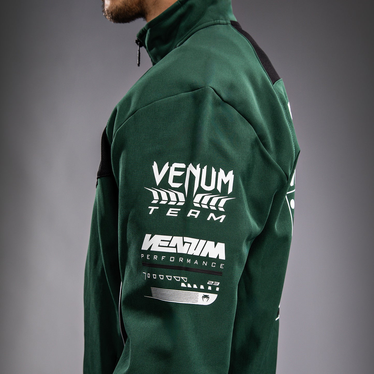 Venum Motorsport 软壳夹克 – 森林绿
