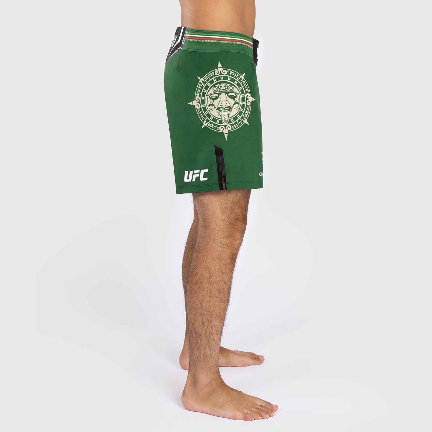 Noche UFC by Venum Authentic Fight Night 男士格斗短裤 – 短款 – 绿色