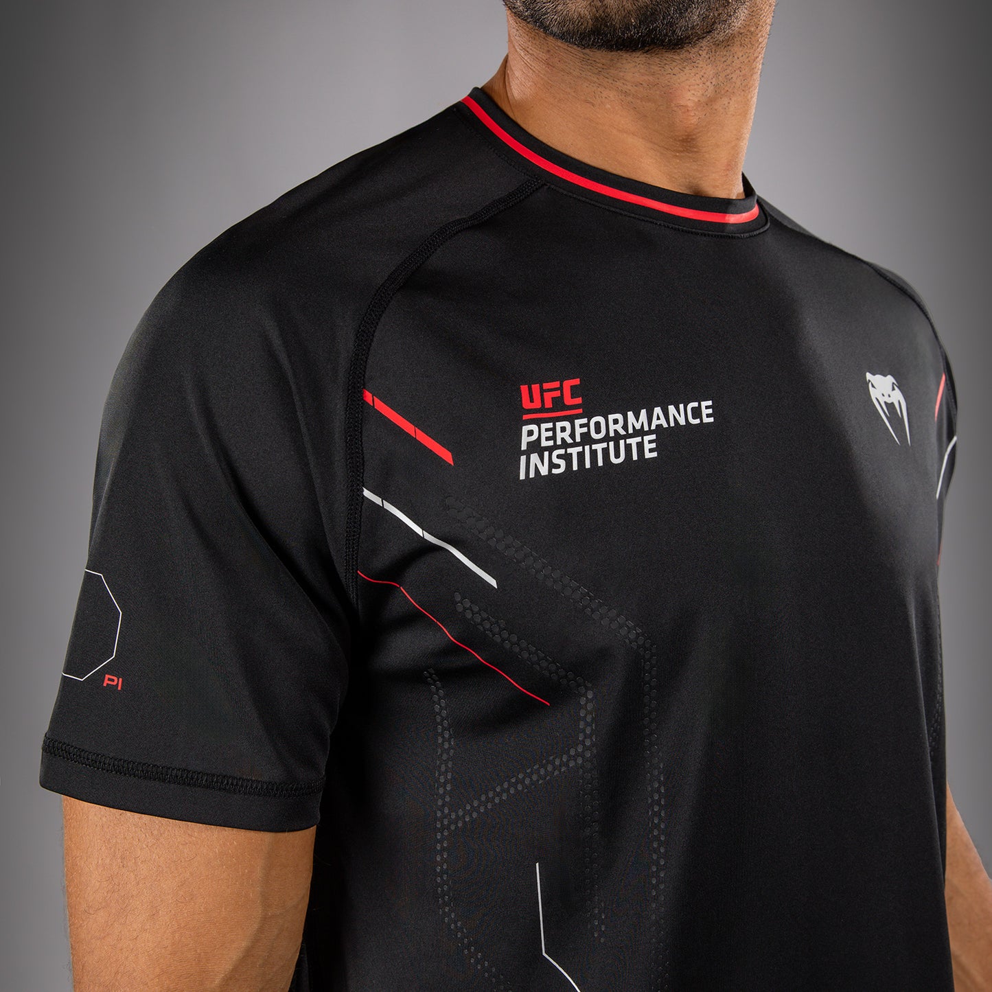 Venum UFC PI 3.0 Dry-Tech T恤 – 黑色