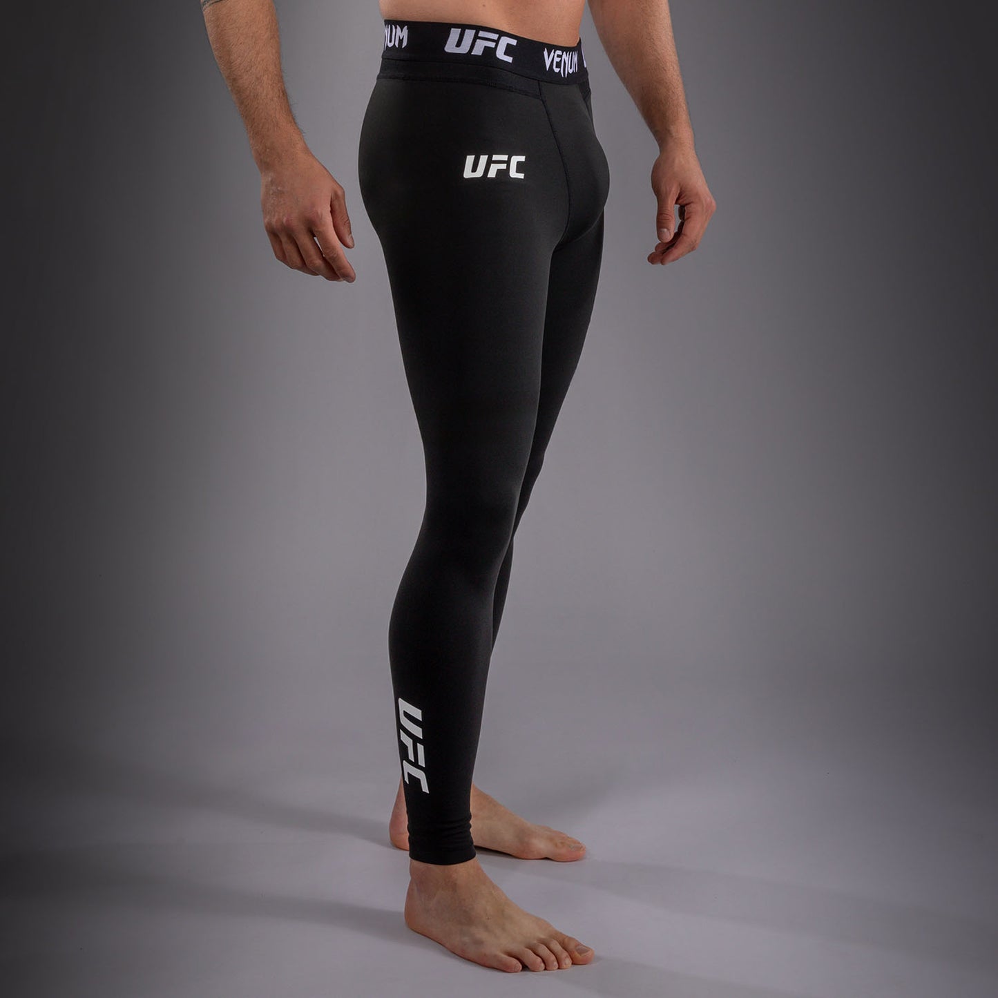Venum UFC Unity by Venum Authentic Fight Week 男子功能压缩长裤 - 黑色