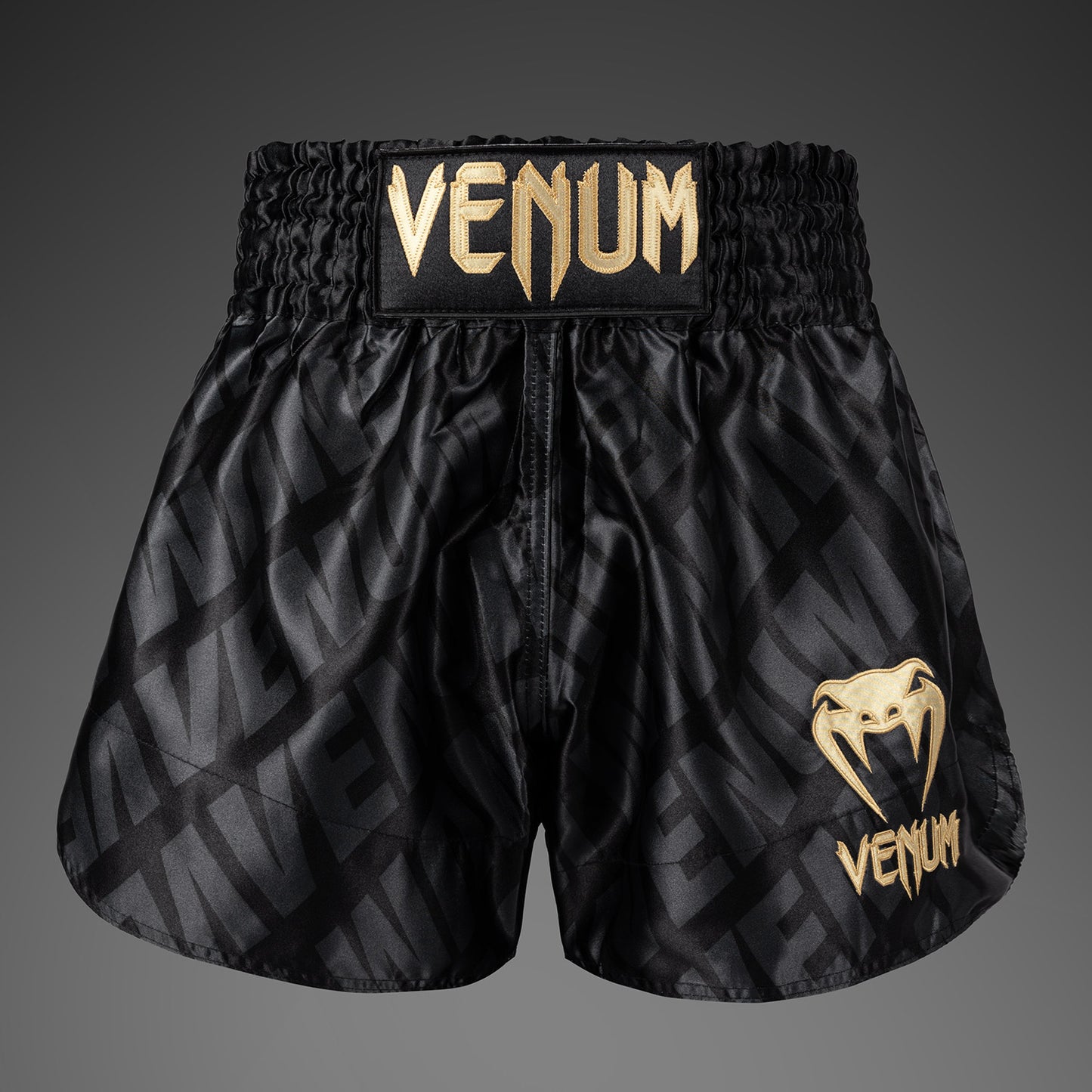 Venum Contender XT 泰拳短裤 – 黑色/金色
