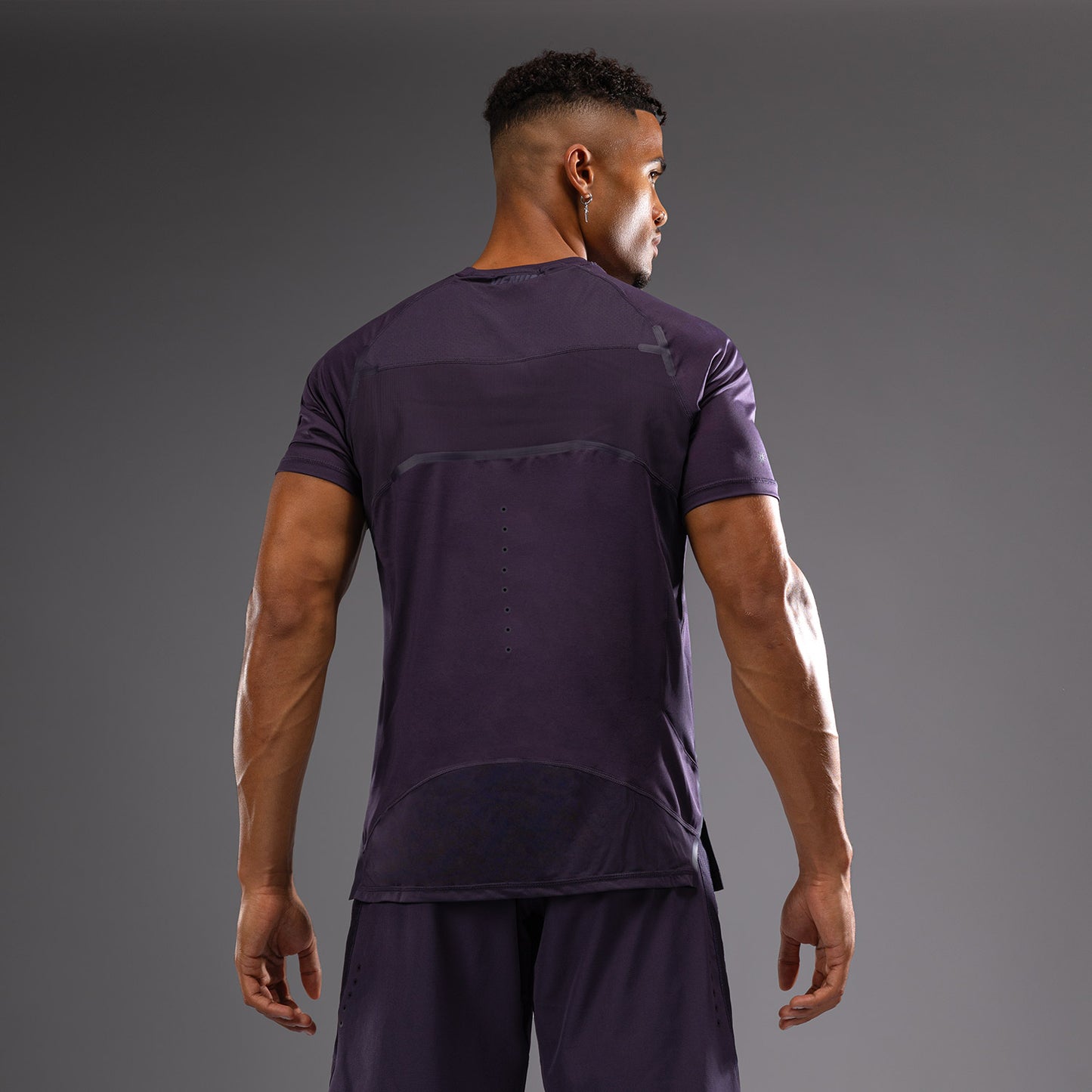 Venum G-Fit Air 男士 Dry-Tech T恤 – 深紫色
