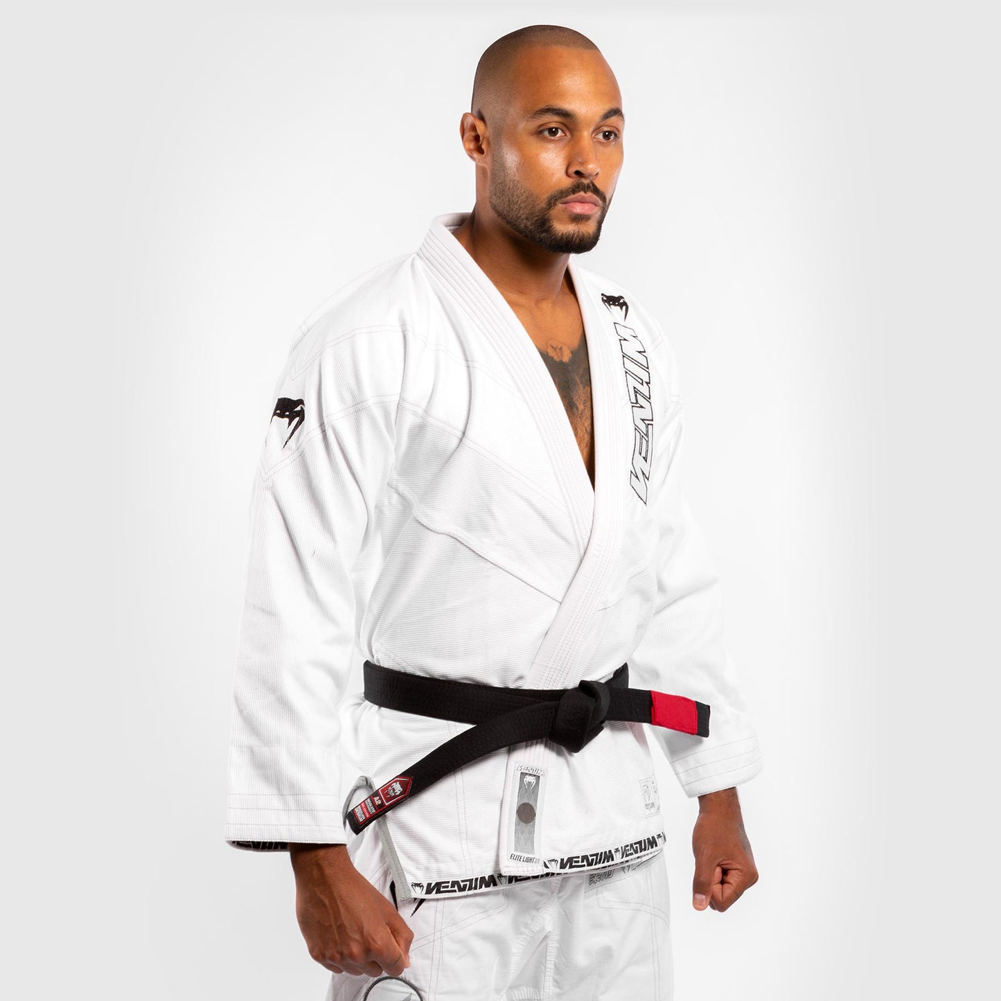 Venum Elite Light 3.0 柔术服 – 白色