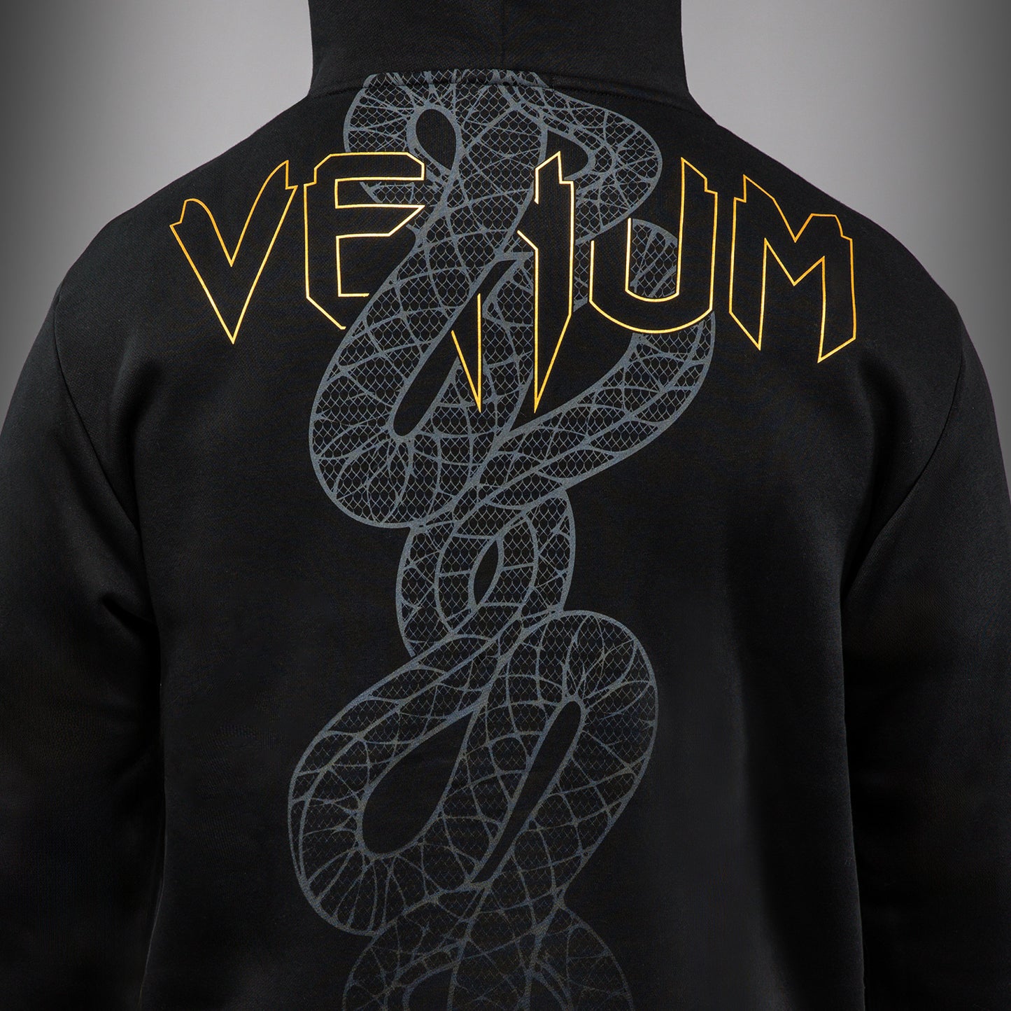 Venum Serpenti 连帽衫 – 黑色/银色/金色
