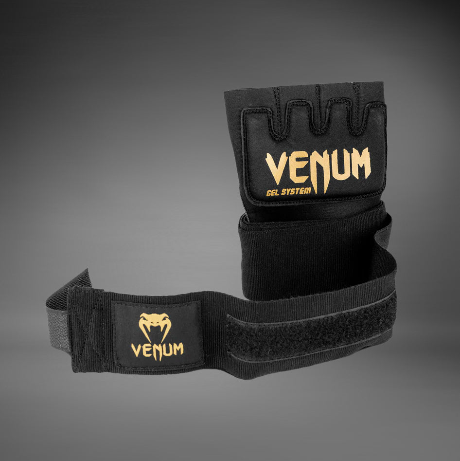 Venum Kontact Gel 绷带 – 黑色/金色