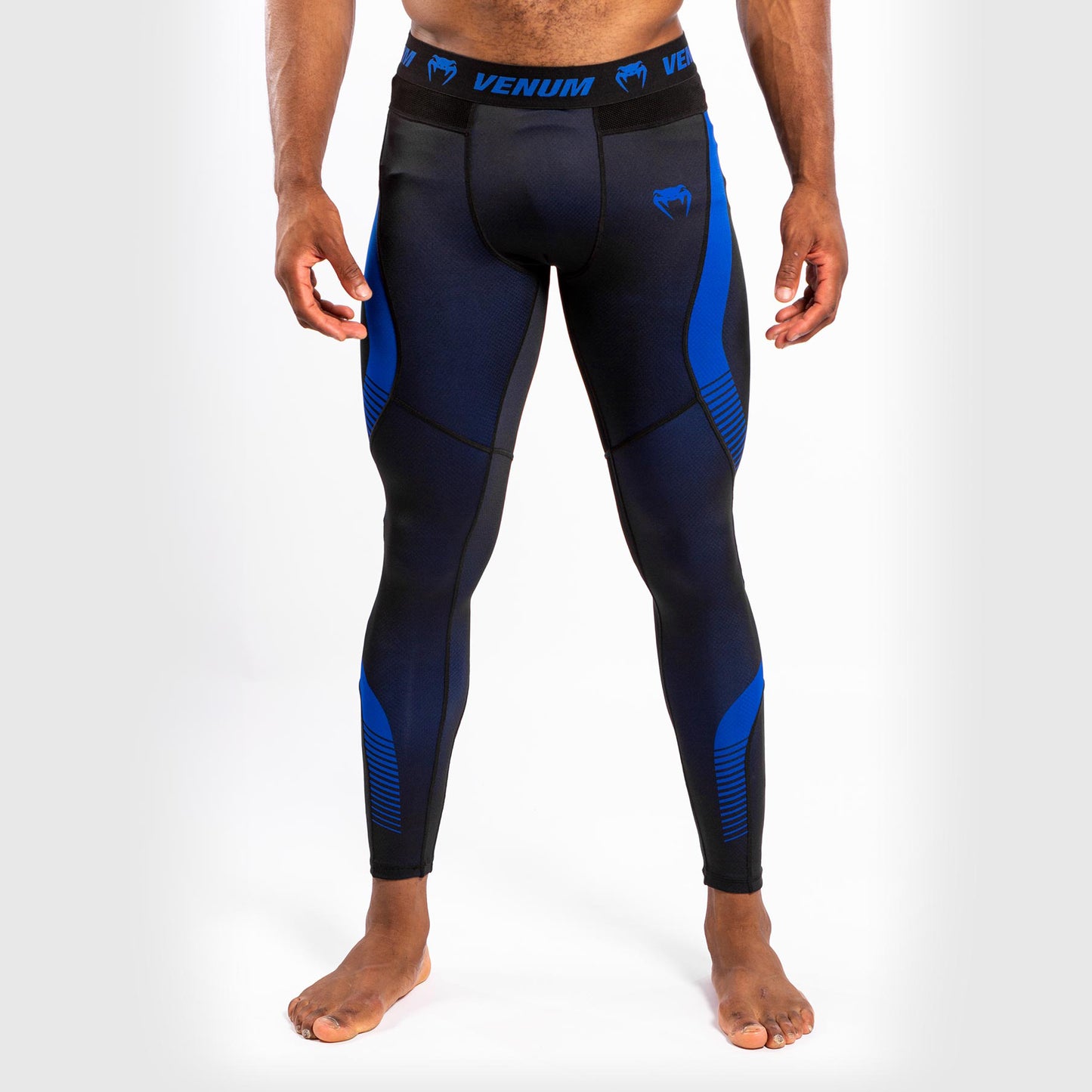 Venum NoGi 3.0 紧身裤 – 黑色/蓝色