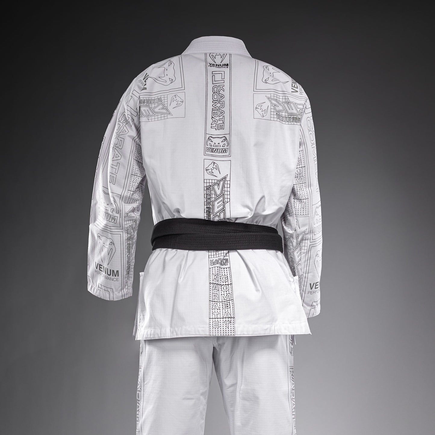 Karate Combat by Venum 柔术服 – 白色/灰色