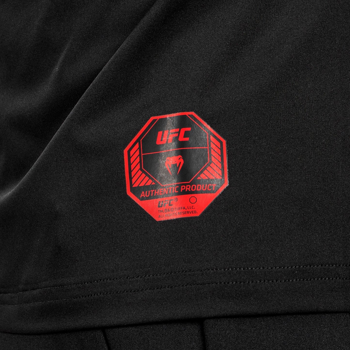 UFC Adrenaline by Venum Fight Week 男士 Dry Tech T恤 – 黑色