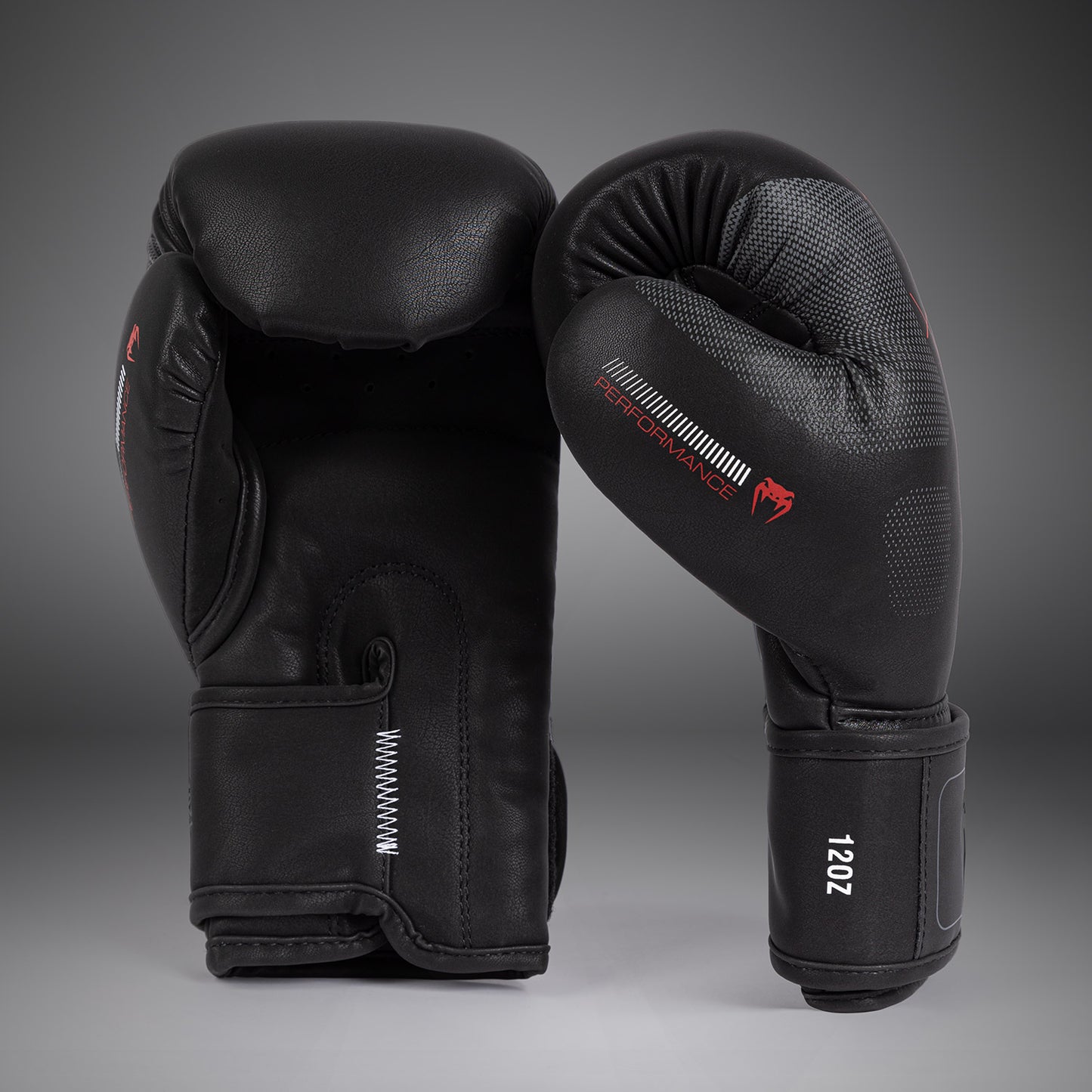 Venum Tactical XT 拳击手套 – 黑色/火红色