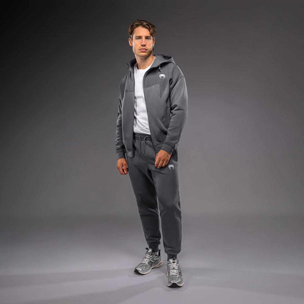 Venum Attack Fleece & Weave 运动夹克 - 灰色