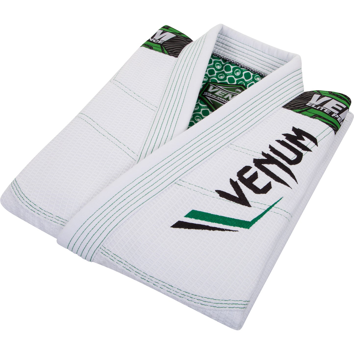 Venum Elite BJJ Gi - White/Green