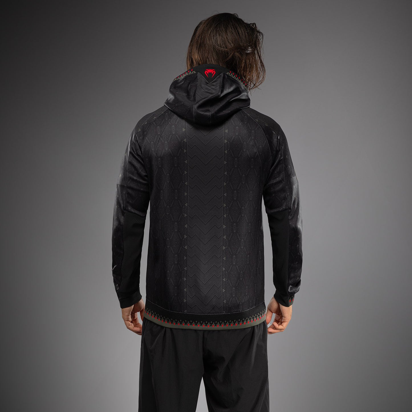 Men’s Noche UFC 2.0 By Venum 黑色 Authentic Fight Night 连帽衫
