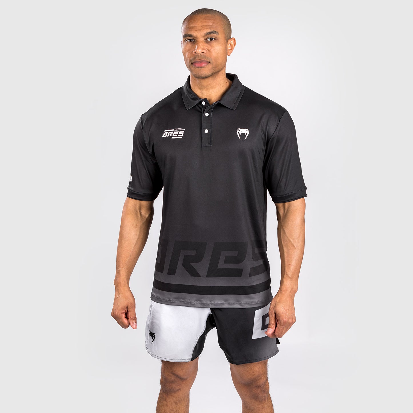 Venum x Ares Dry Tech 保罗衫 – 黑色