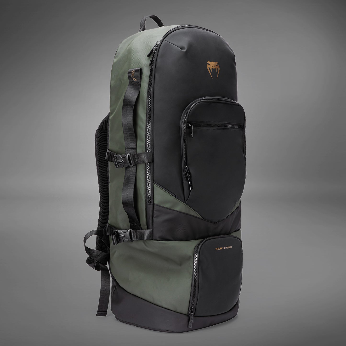 Venum Evo 2 Xtrem 背包 (50-63L) – 黑色/卡其色