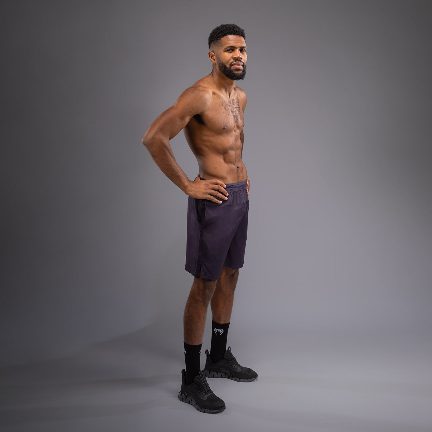 Venum G-Fit Air 男士训练短裤 – 深紫色