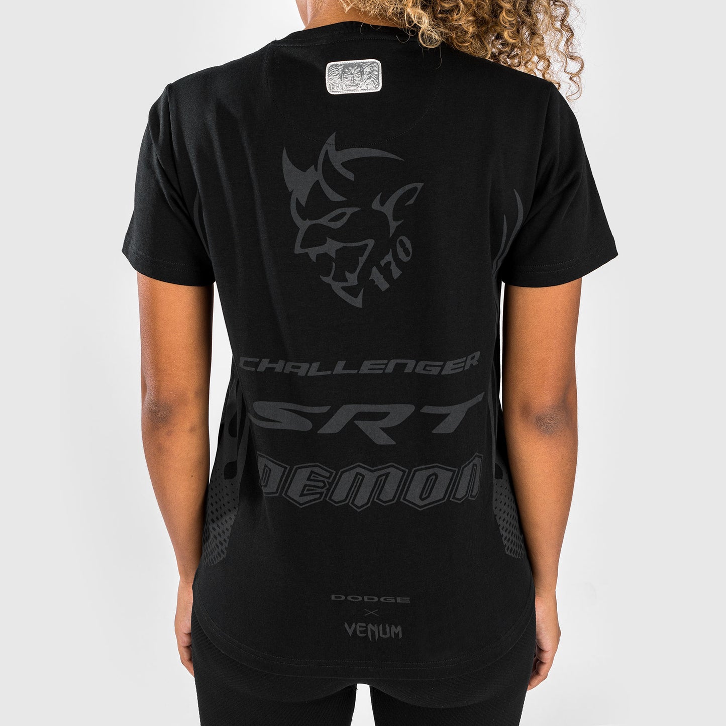 Venum x Dodge Demon 170 女士款T恤 – 黑色