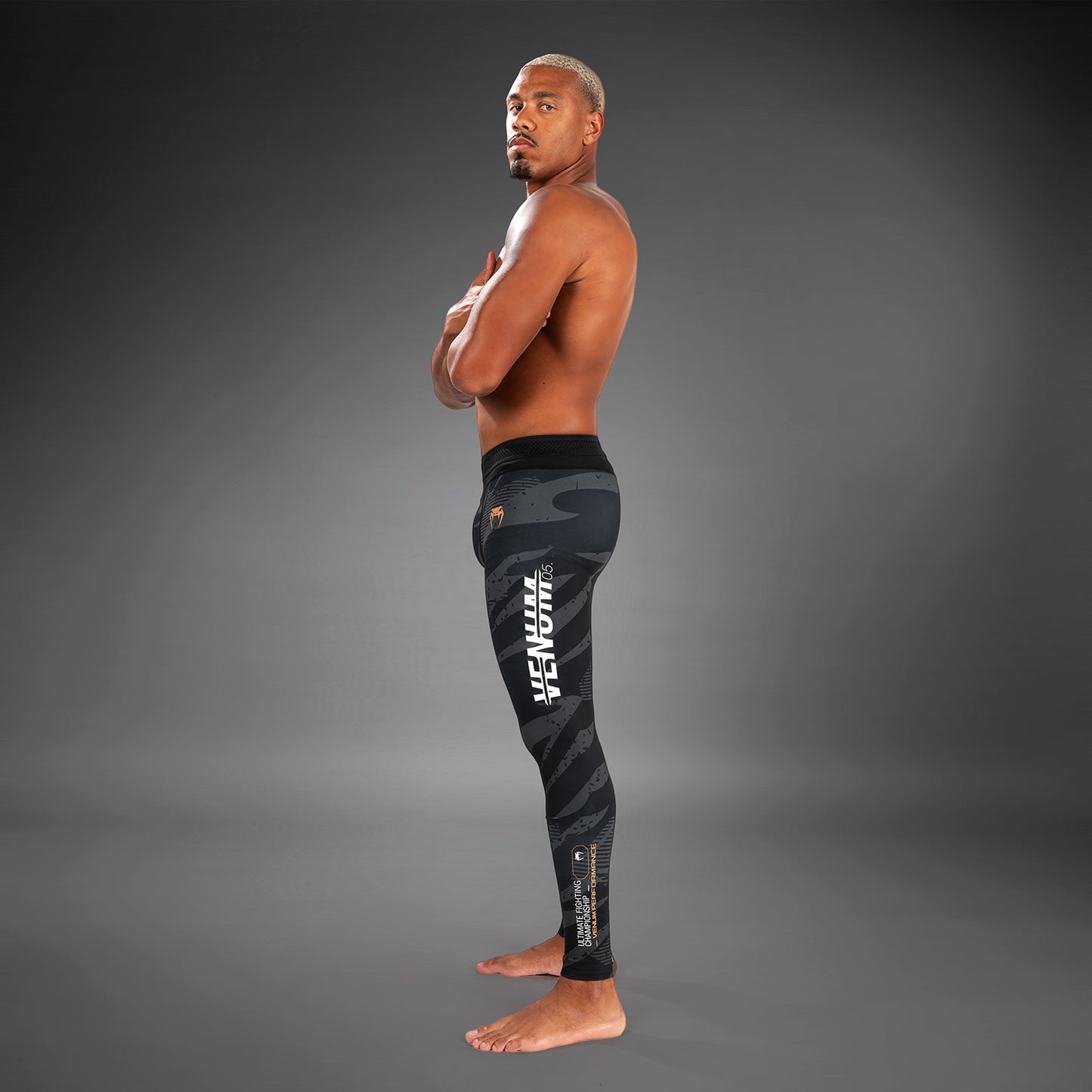UFC Adrenaline by Venum Fight Week 运动男士紧身衣 – 城市迷彩