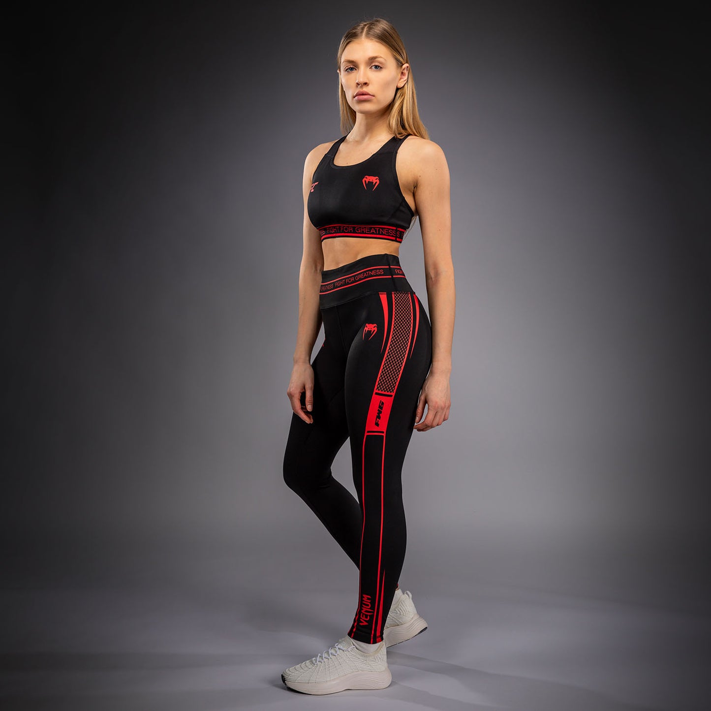 Venum UFC Unity by Venum Authentic Fight Week 女子功能压缩长裤 - 黑色