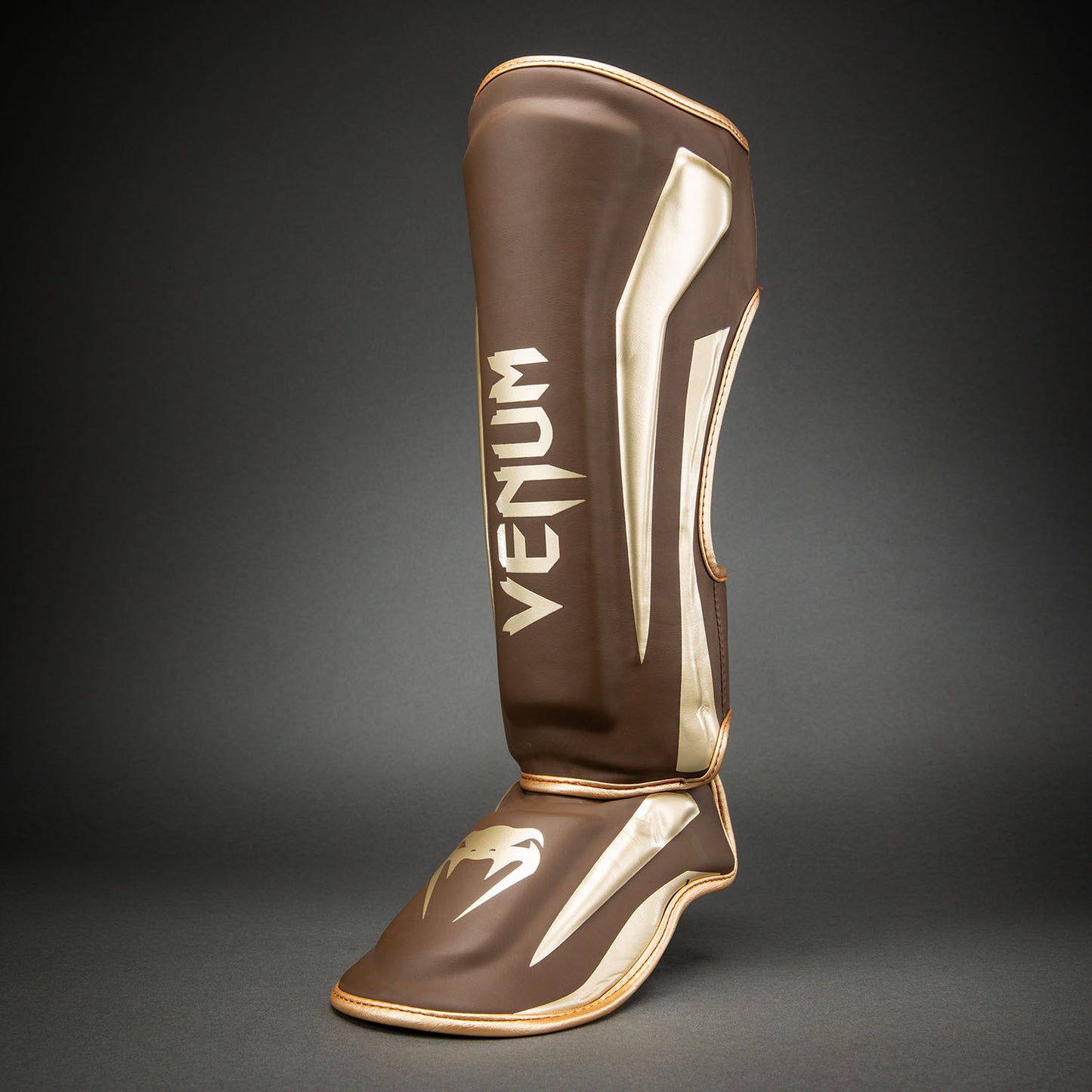 Venum Elite 护胫 – 深棕色