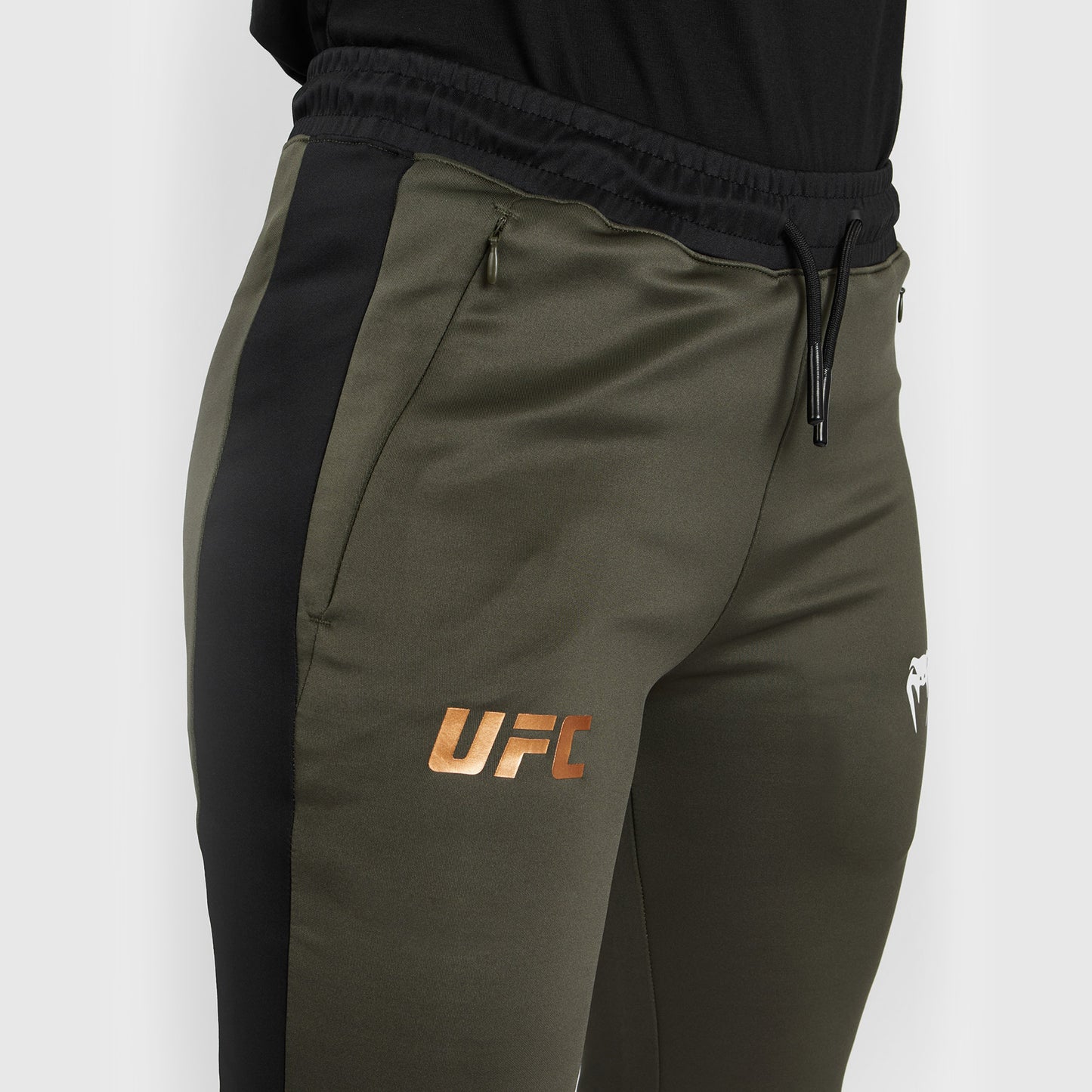 UFC Adrenaline by Venum Fight Week 女士运动慢跑裤 – 卡其色/青铜色