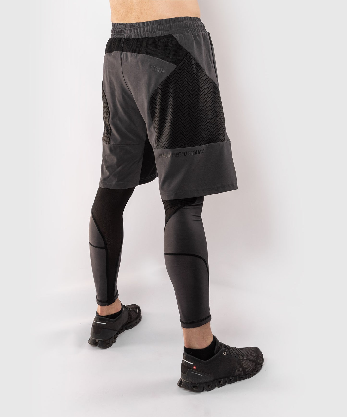 Venum G-Fit Training Shorts - Grey/Black