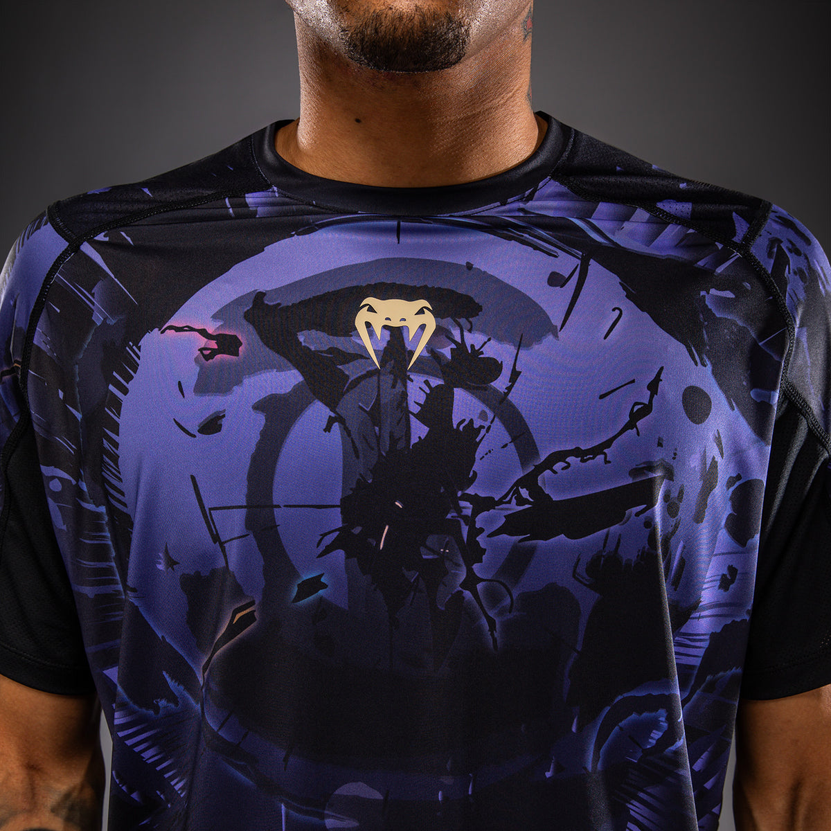 Jujutsu Kaisen x Venum Gojo Dry Tech T恤 – 紫色