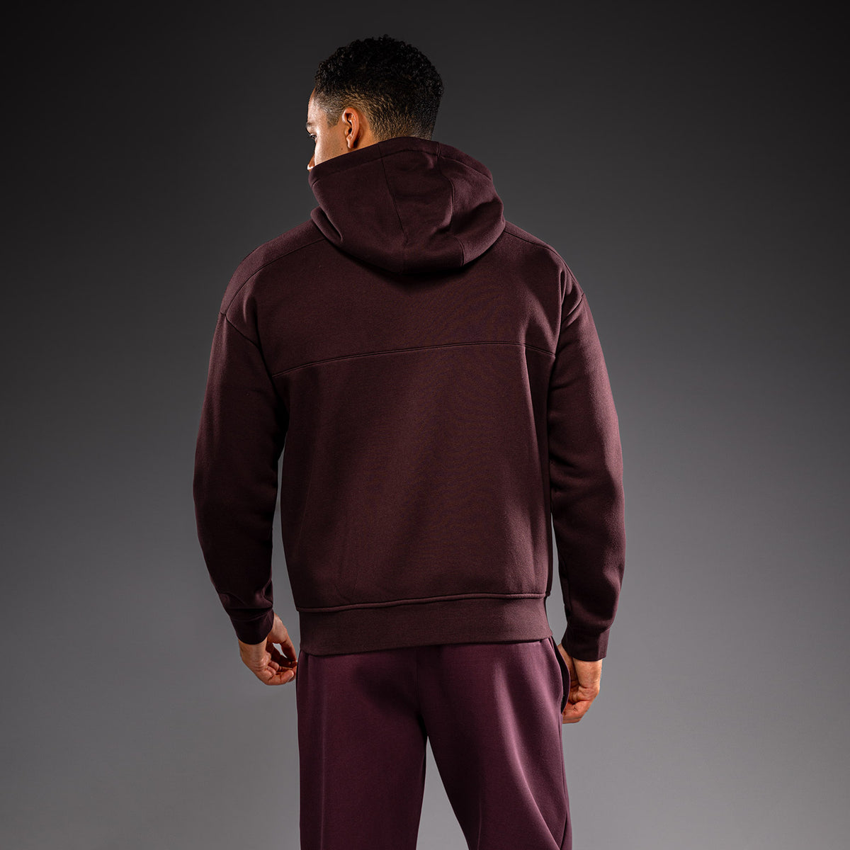Venum Attack Fleece & Weave 运动夹克 - 酒红色