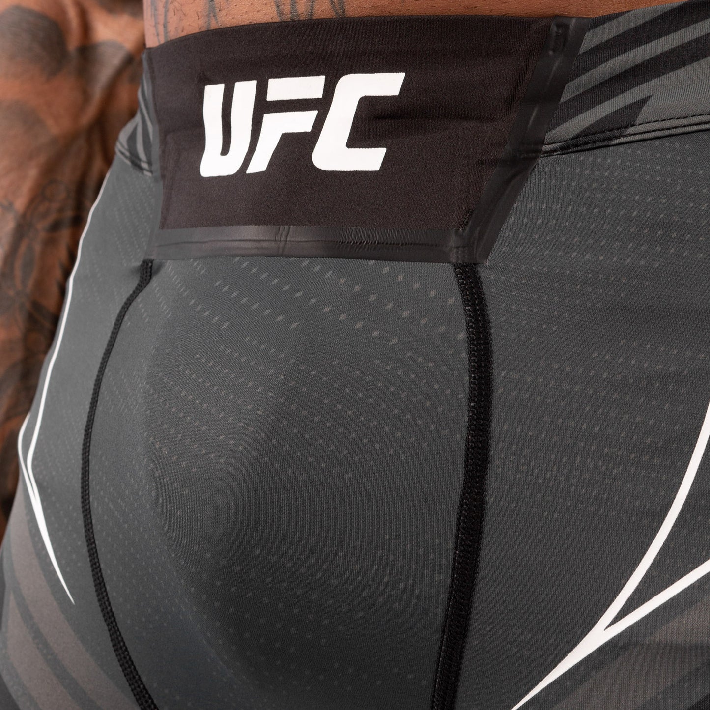 UFC Venum Authentic Fight Night Men's Vale Tudo Shorts - Long Fit - Black