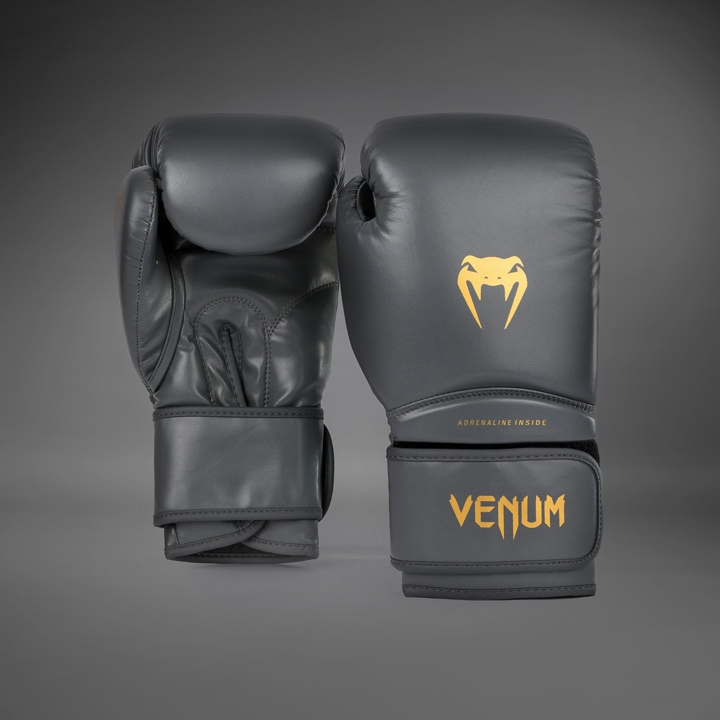 Venum Contender 1.5 拳击手套 – 灰色/金色