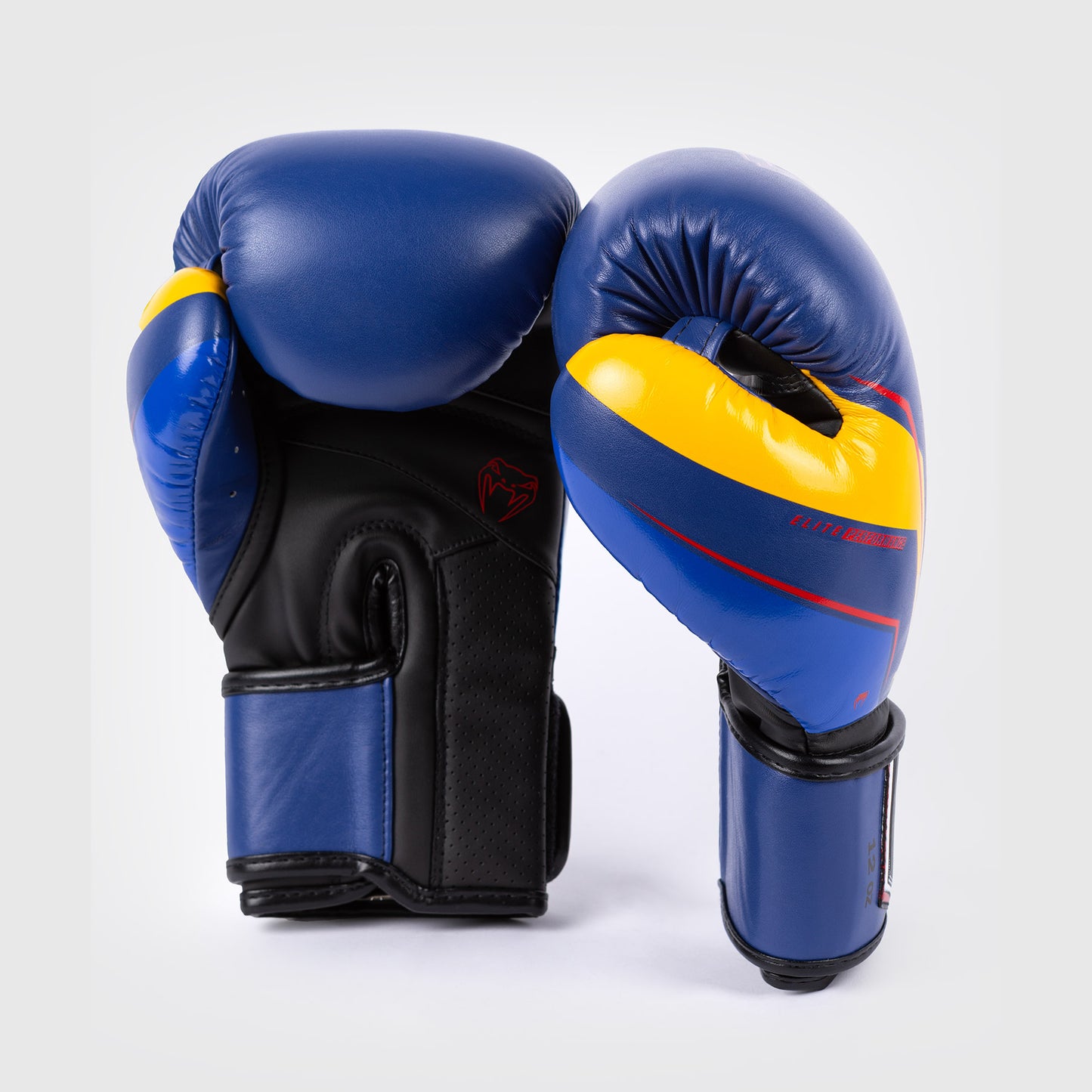 Venum Elite Evo 拳击手套 – 蓝色/黄色