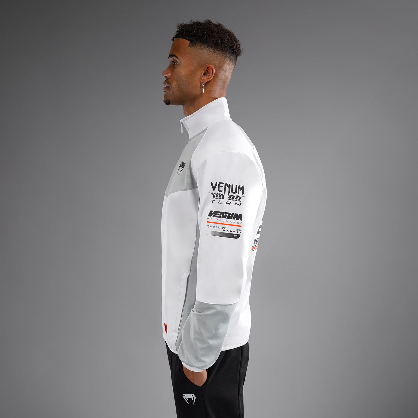 Venum Motorsport 软壳夹克 – 雪白色
