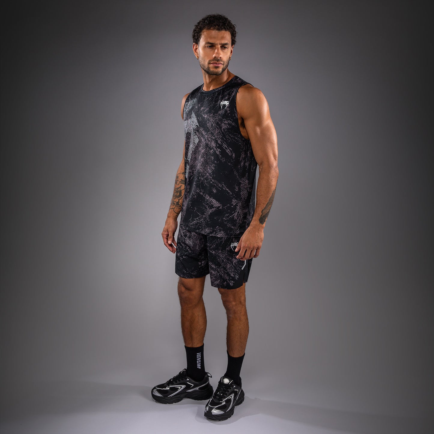 Venum Rage & Workout Dry Tech背心 - 黑色/灰色