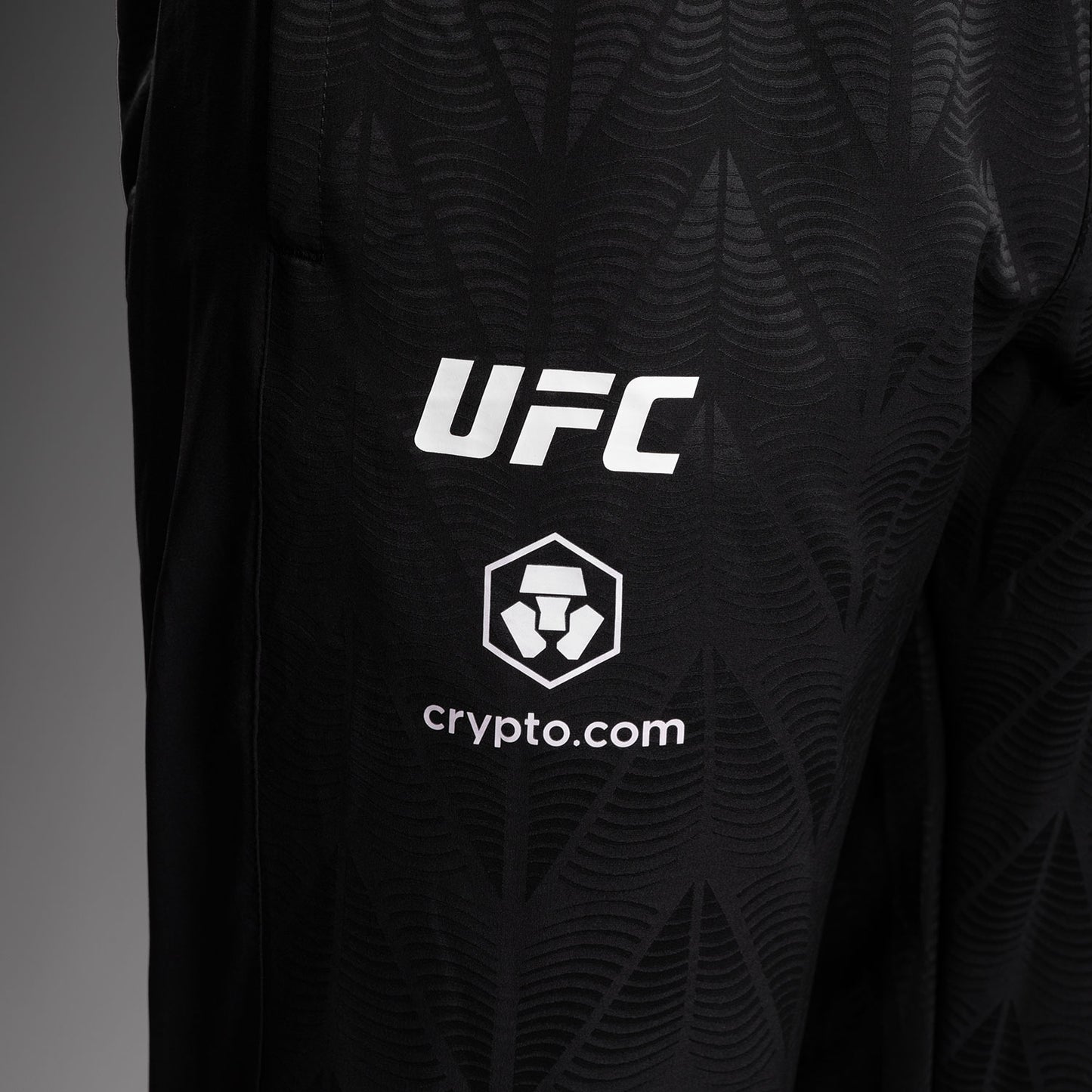 男士Venum UFC Zenith正品战斗之夜出场长裤–黑色