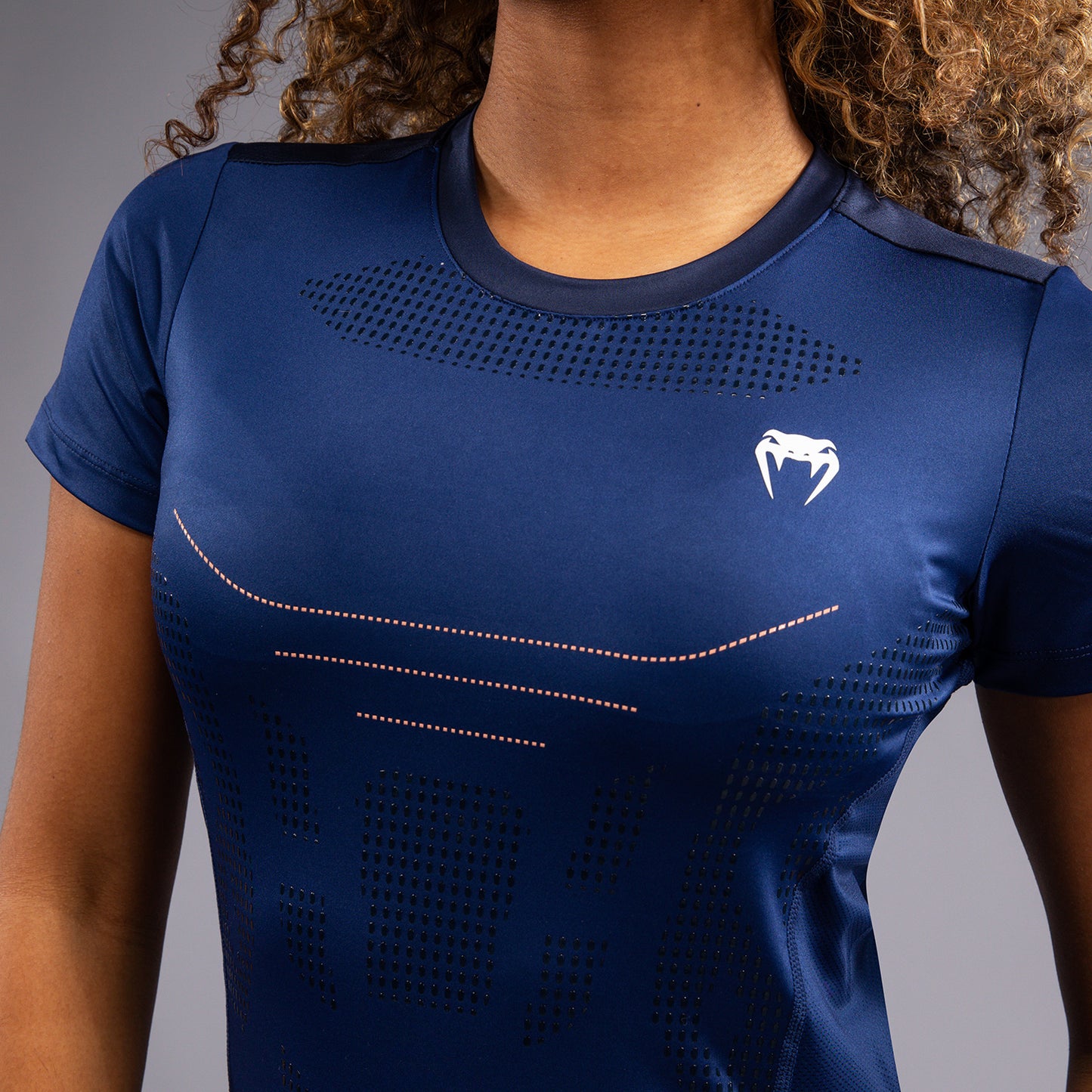 Venum Technical 3.0 女士 Dry Tech T恤 – 夜蓝色