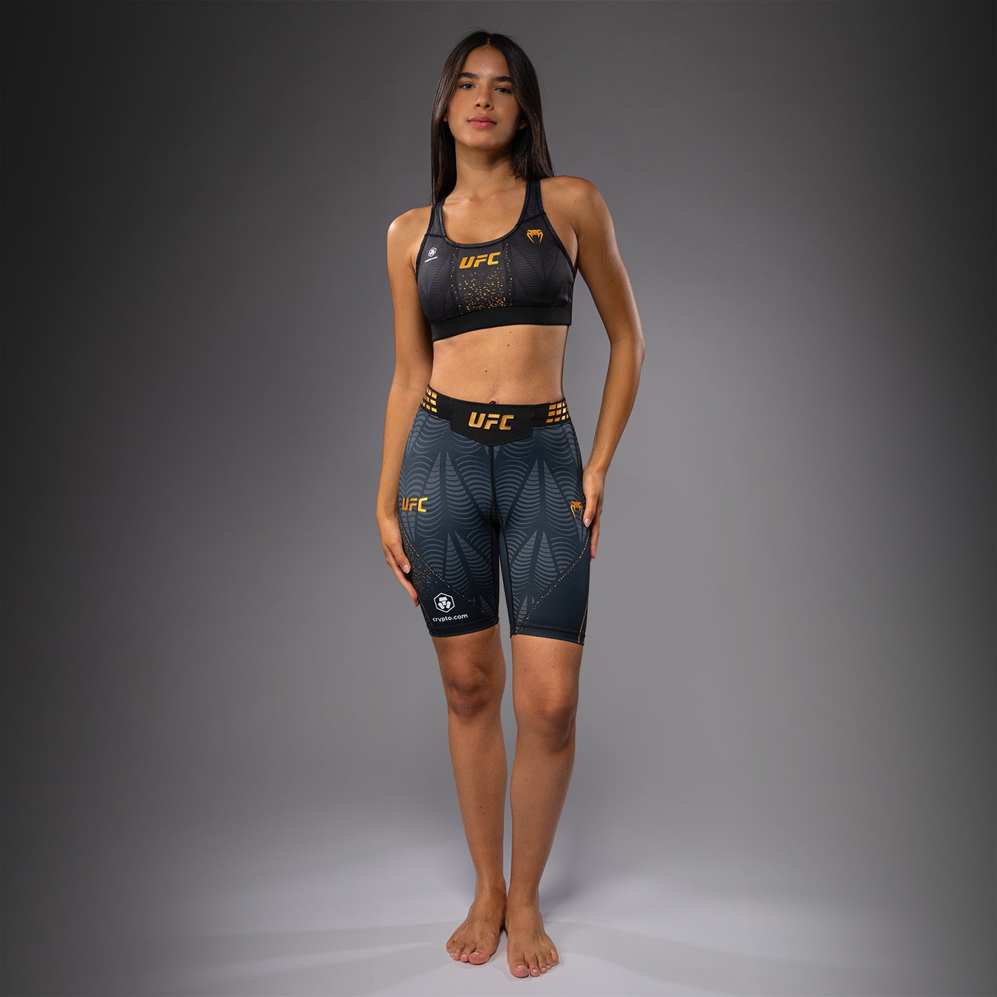 Women's UFC Zenith by Venum Champion Authentic 长款综合格斗短裤