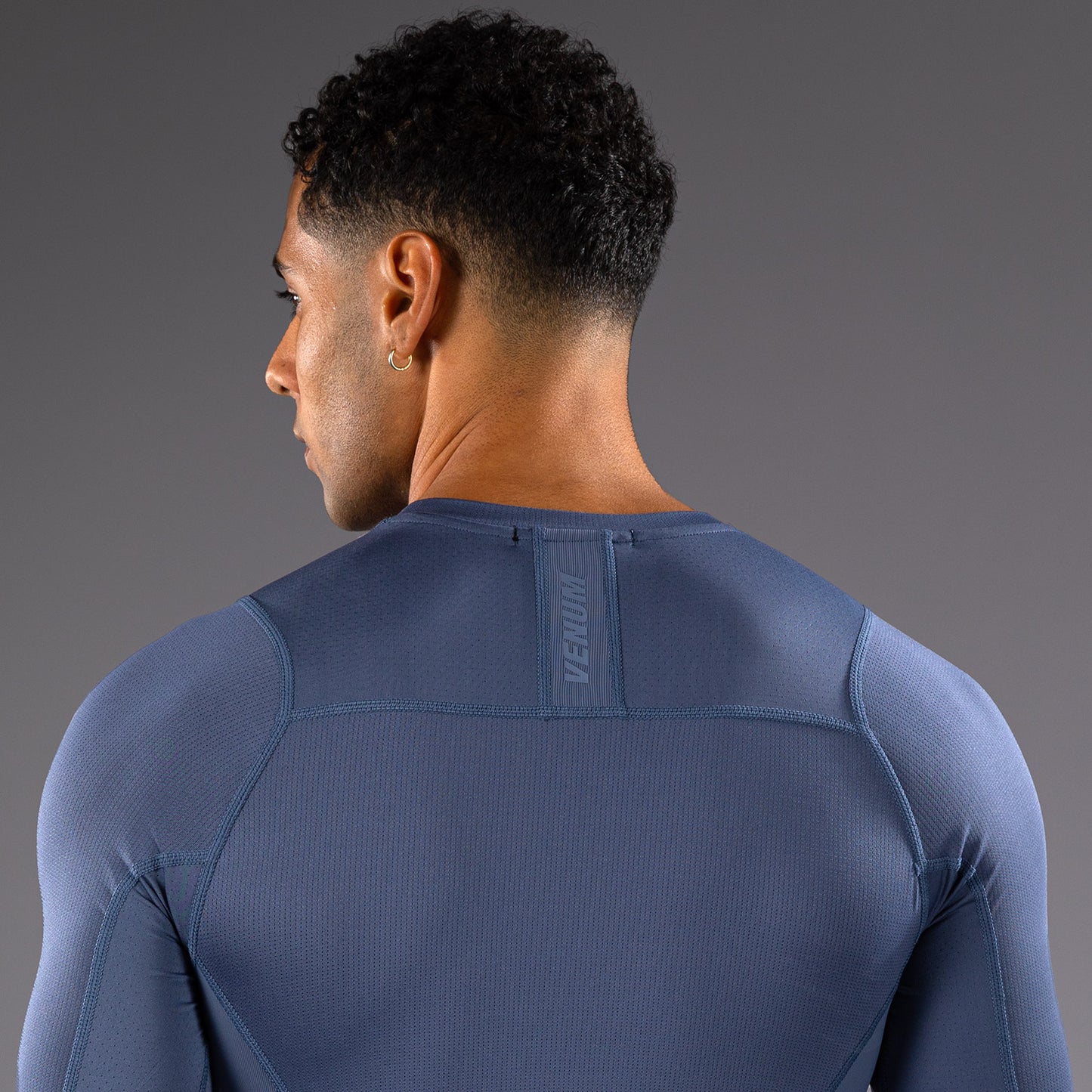 Venum G-Fit Air 男士长袖紧身防磨衣 – 雾蓝色