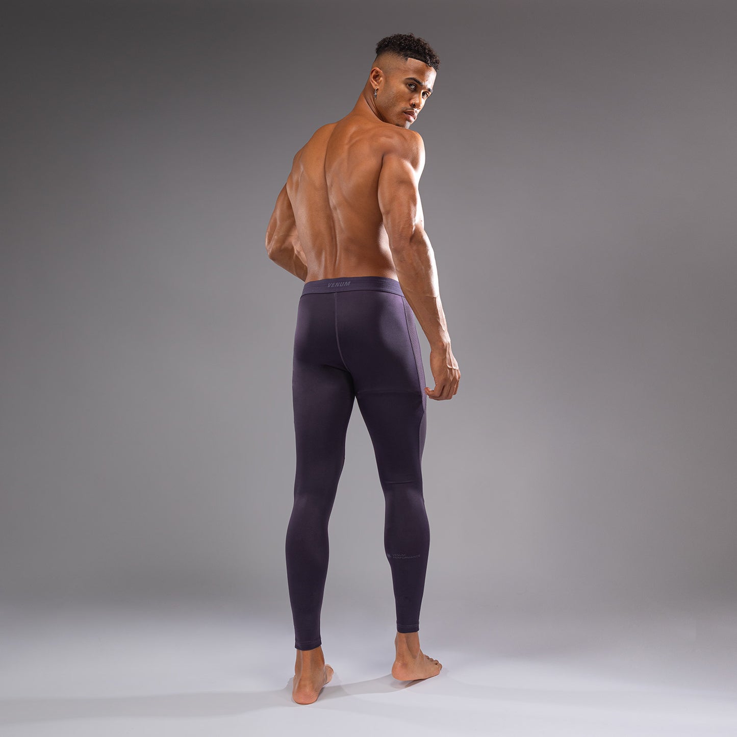 Venum G-Fit Air 男士紧身裤 – 深紫色