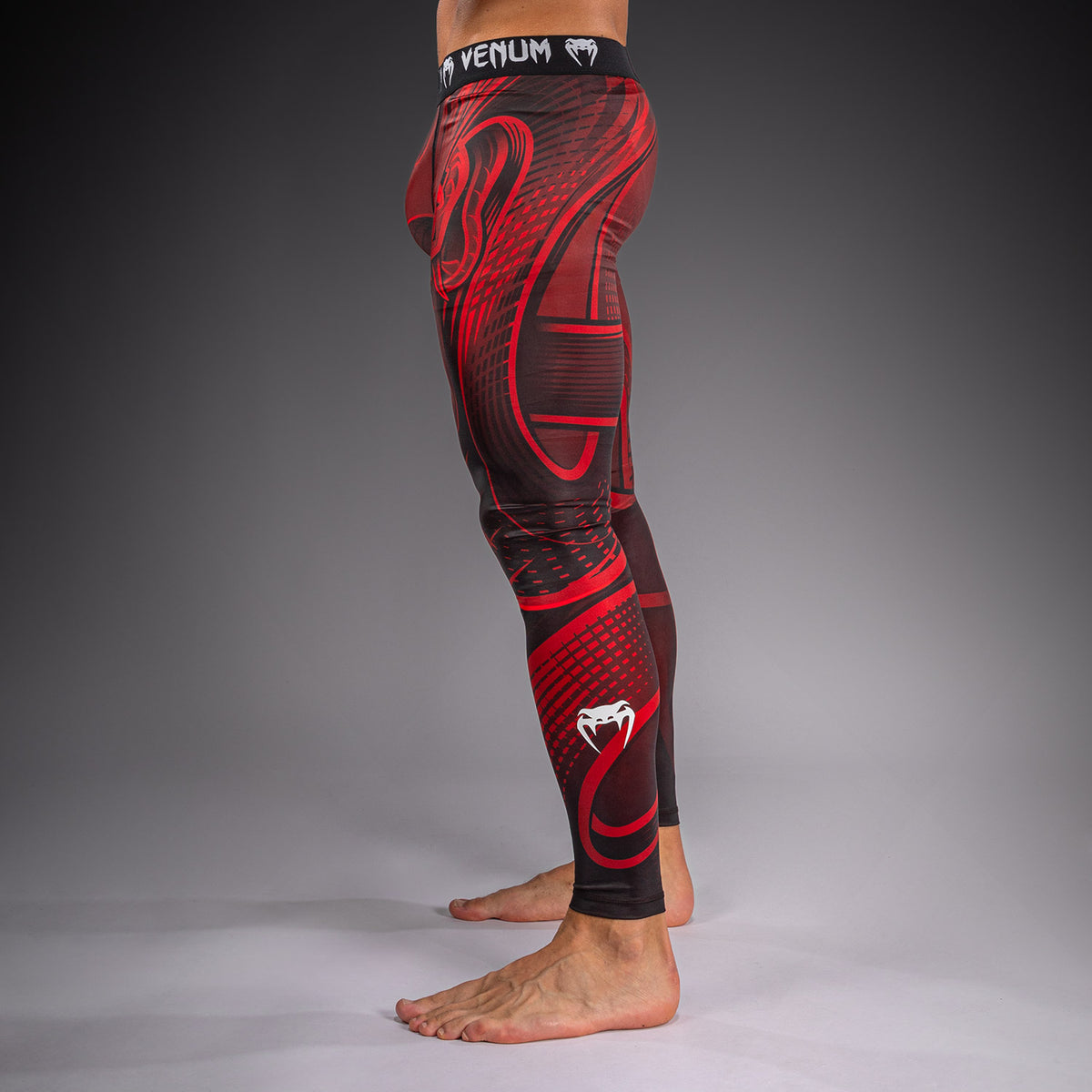 Venum Crimson Viper 2.0 压缩紧身裤 - 黑色/红色