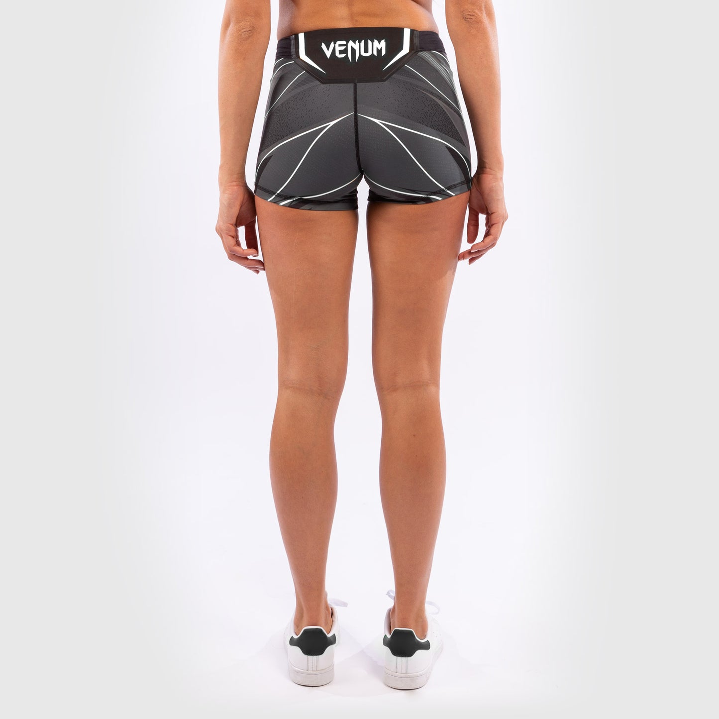 UFC Venum Authentic Fight Night Women's Vale Tudo Shorts - Short Fit - Black