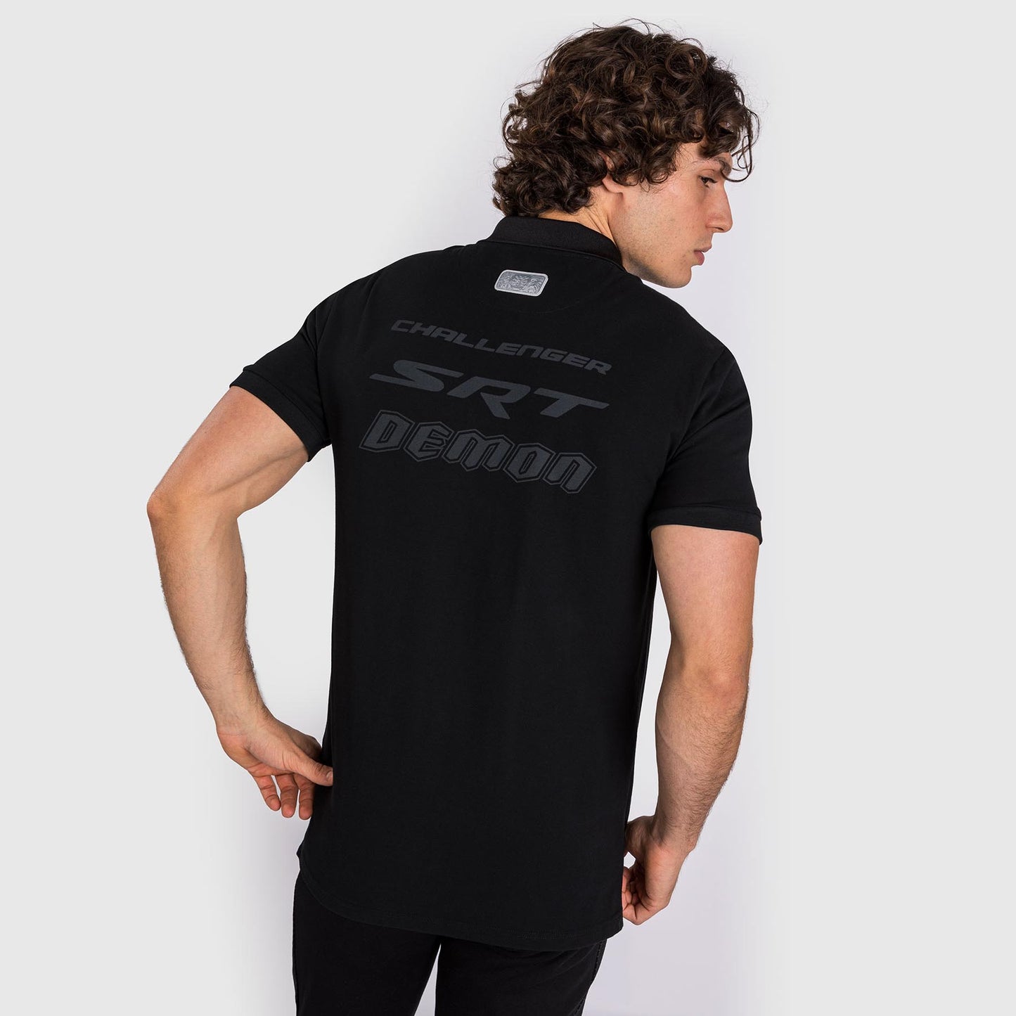 Venum x Dodge Demon 170 男士保罗衫 – 黑色