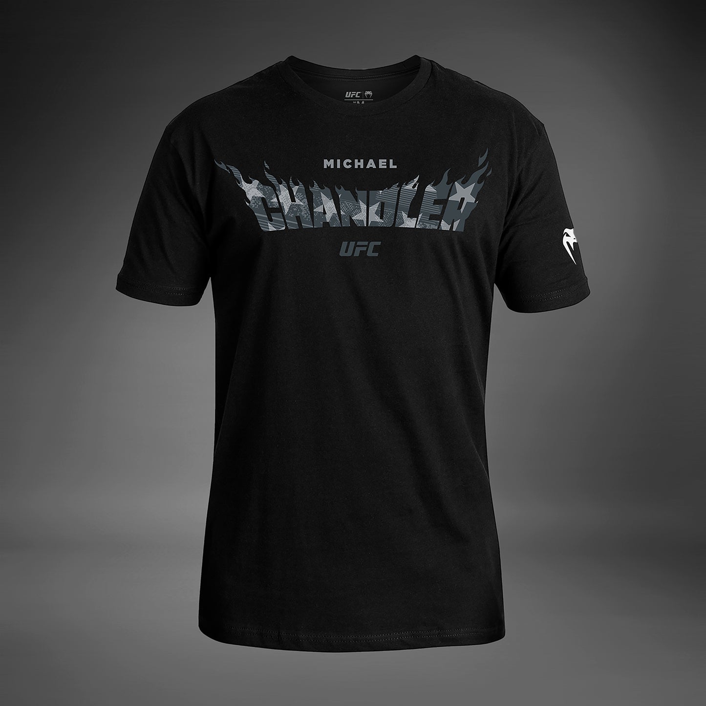 男士Venum UFC Unrivaled T恤 – 黑色Michael Chandler