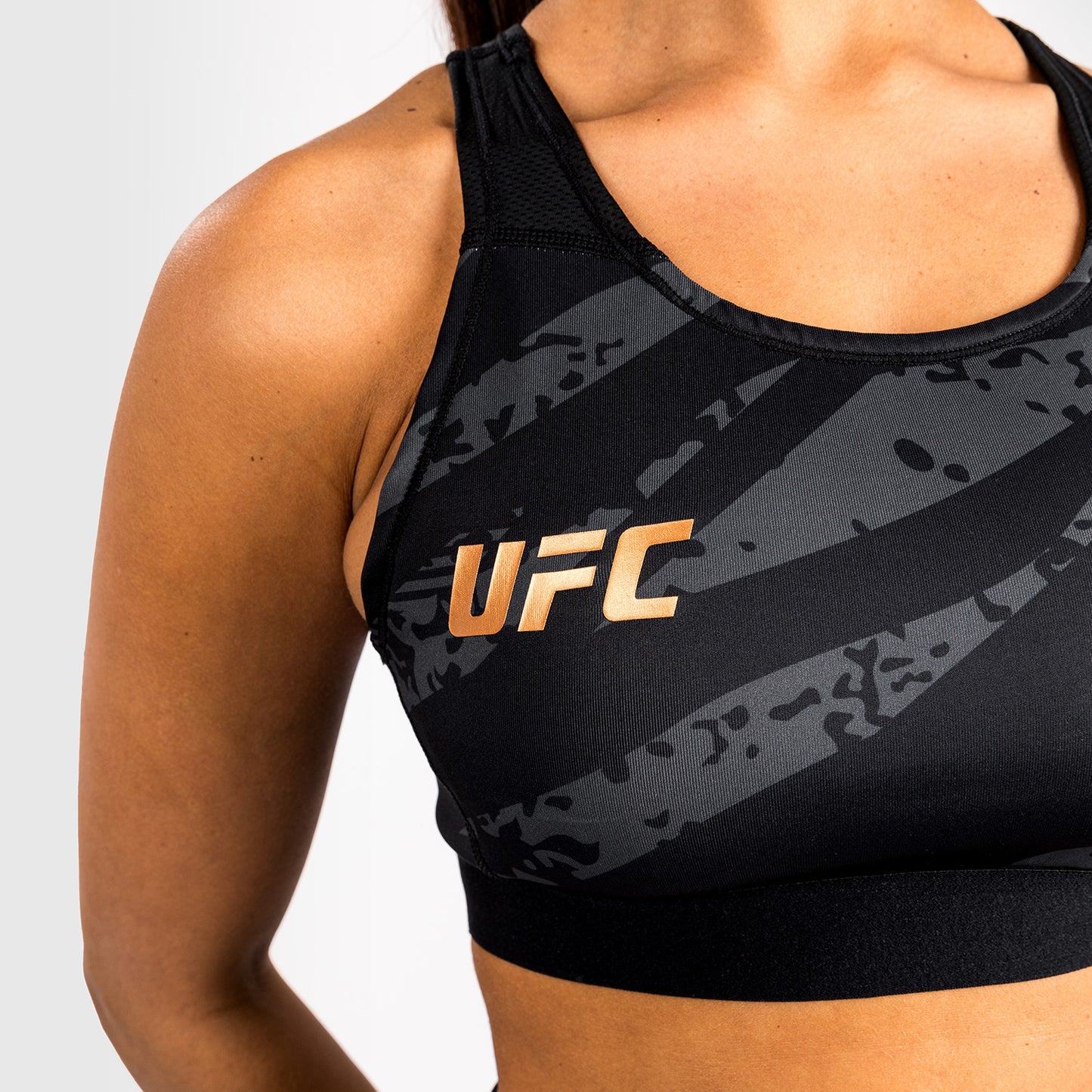 UFC Adrenaline by Venum Fight Week 女士运动内衣 – 城市迷彩