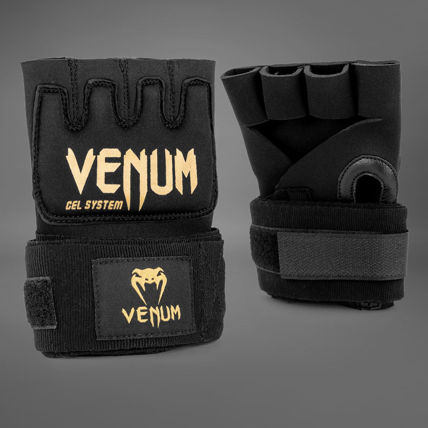 Venum Kontact Gel 绷带 – 黑色/金色
