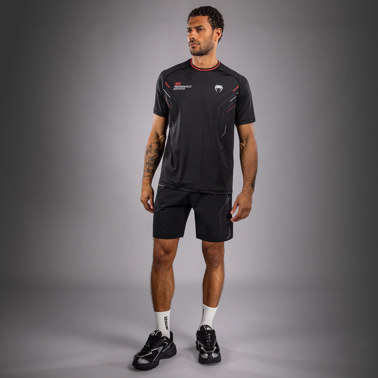 Venum UFC PI 3.0 Dry-Tech T恤 – 黑色