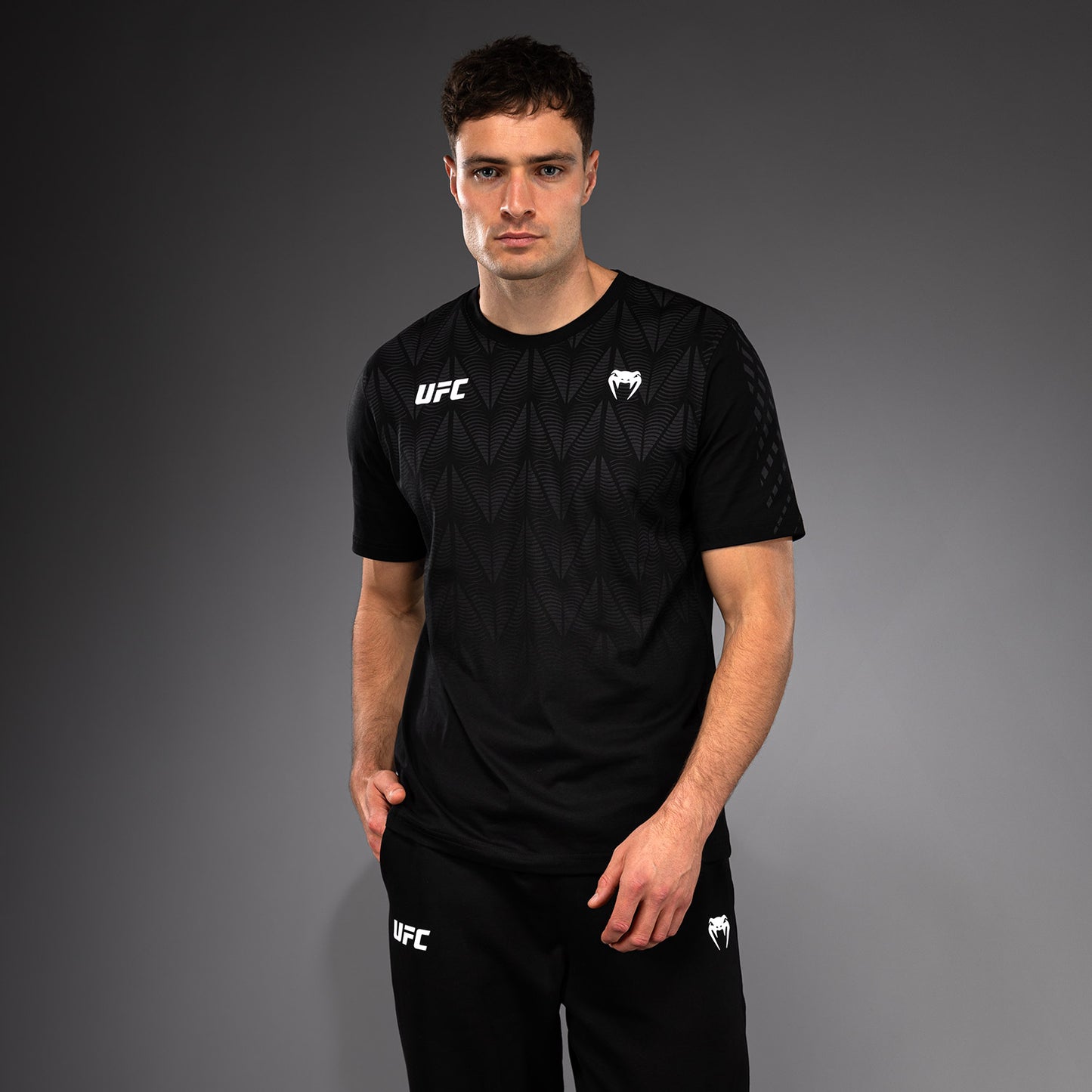 男士Venum UFC Zenith 复刻款黑色T恤