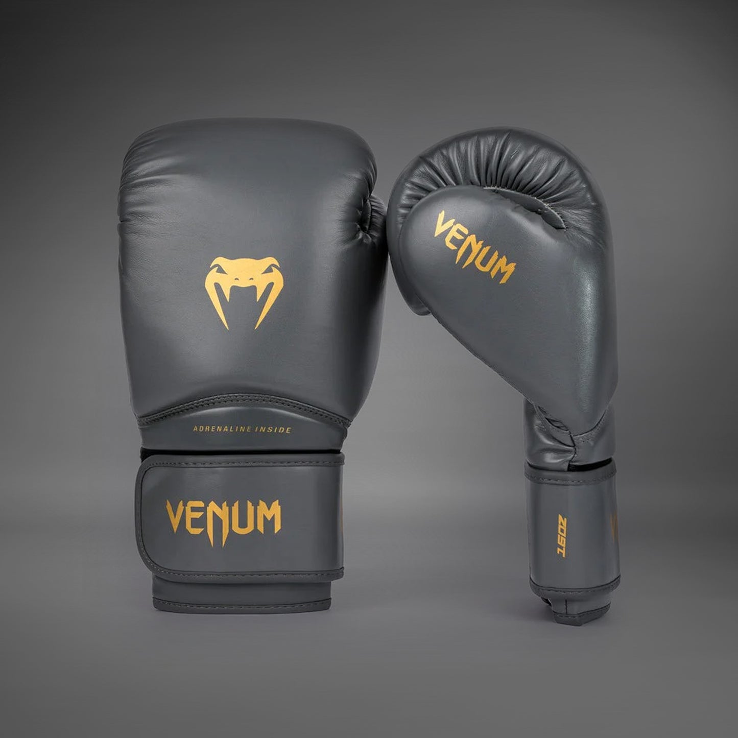 Venum Contender 1.5 拳击手套 – 灰色/金色
