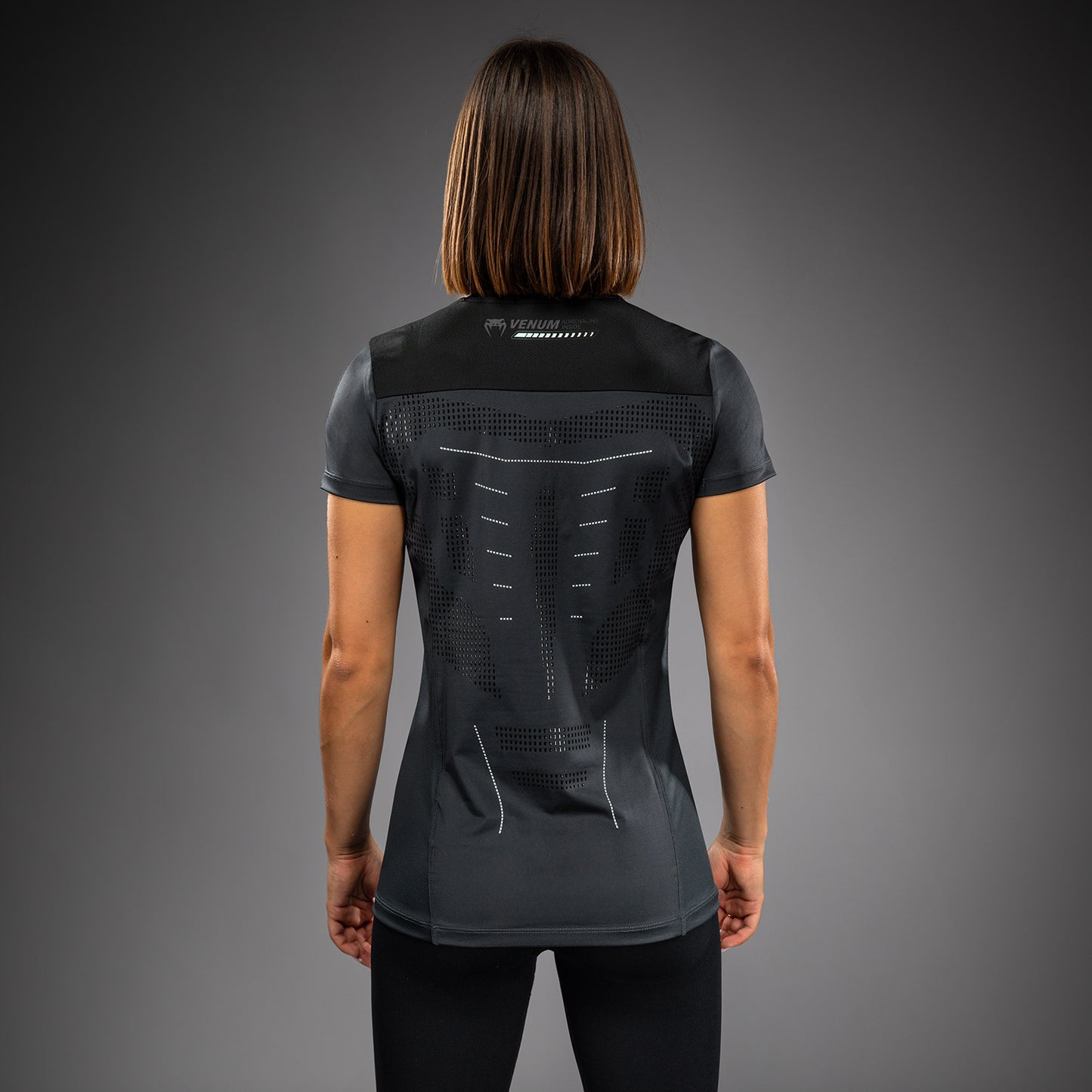 Venum Technical 3.0 女士 Dry Tech T恤 – 风暴灰